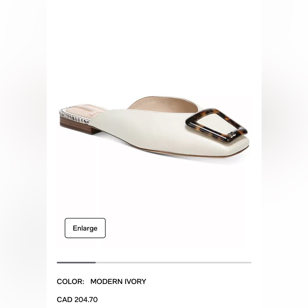 Sam Edelman mules , size 8,5 . New.